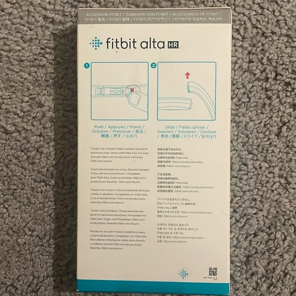 Fitbit Alta (light pink) - never used (Size small) - Picture 2 of 7